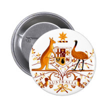 Australien COA Brown Anstecknadel