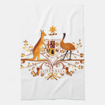 Australien COA Brown Küchenhandtücher