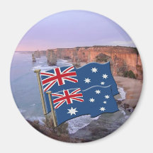 Australien flag7 kühlschrankmagnet