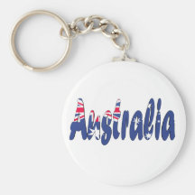 Australien-Flagge Schlüsselbänder
