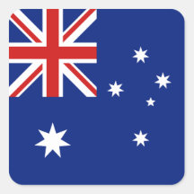 Australien-Flaggen-Aufkleber