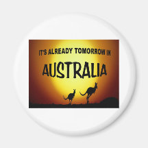 AUSTRALIEN KANGAROOS.jpg Kühlschrankmagnet