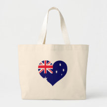 Australien-Liebe Tragetasche