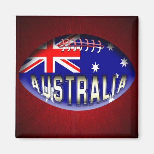 Australien-Rugbyball Magnete