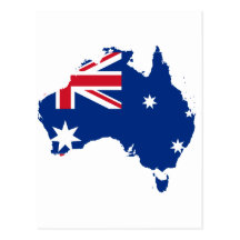 Australien-Stummel, Australien Postkarte