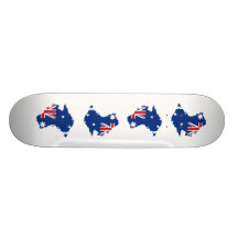 Australien-Stummel, Australien Skateboard Brett