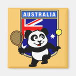 Australien-Tennis-Panda Magnete