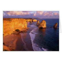 Australien, Victoria. 12 Apostel, Hafen Karten