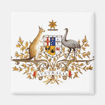 Australien-Wappen Detail Kühlschrankmagnete