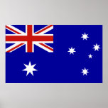 Australische Flagge Plakate