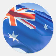 Australische Flaggen-Aufkleber