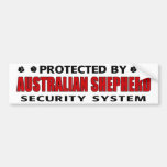 Australische Schäfer-Sicherheit Autoaufkleber