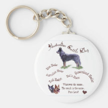 Australische Vieh-Hundegeschenke Schlüsselanhänger