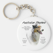 Australischer Schäfer-Geschichtsentwurf Schlüsselband