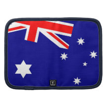 Australischer sportlicher Flaggen-Folio-Kasten Planer