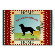 Australischer Vieh-Hund (ACD) Grußkarten