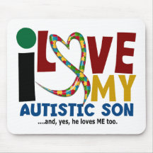 AUTISMUS I Liebe mein autistischer Sohn 2 Mousepad