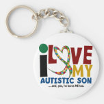 AUTISMUS I Liebe mein autistischer Sohn 2 Schlüsselbänder