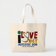 AUTISMUS I Liebe mein autistischer Sohn 2 Taschen