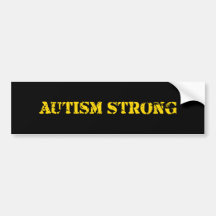 Autismus stark autosticker
