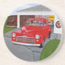 Auto-Ford - erstklassiger Sandstein-Untersetzer