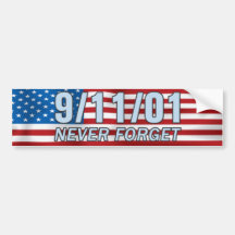 Autoaufkleber 9/11/01