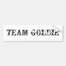AUTOAUFKLEBER DES TEAM-GOLDIE
