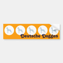 Autoaufkleber Doggen