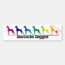Autoaufkleber Doggen