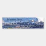 Autoaufkleber Jerusalems, Israel