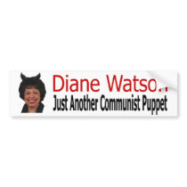 Autoaufkleber KongressabgeordnetesDiane Watson autoaufkleber