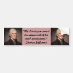 Autoaufkleber: Thomas Jefferson