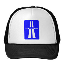 Autobahn-Zeichen Mütze