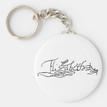 Autogramm der Königin Elizabeth I von England Schlüsselanhänger