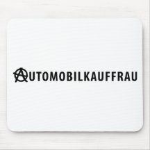Automobilkauffrau Ikone Mauspads