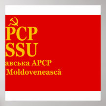 Autonome sowjetische sozialistische moldauischrepu posterdrucke