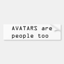 Avatara-Leute-Autoaufkleber