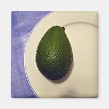 Avocado-Haut-Beschaffenheit Magnets
