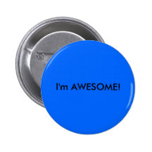 Awesomeness verkörperte anstecknadelbutton