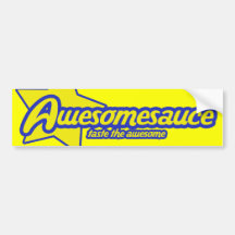 Awesomesauce Autoaufkleber