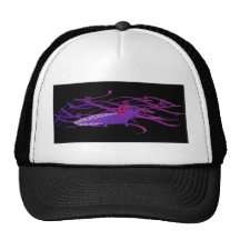 Axolotl Hiebiskus Baseball Cap