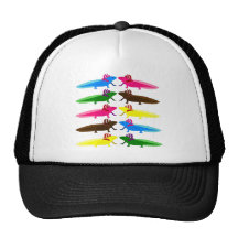 Axolotl Muster Baseballkappen