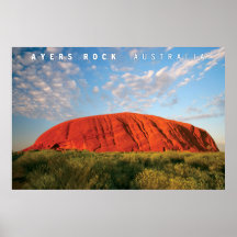 ayers Felsen in Australien Poster