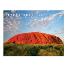 ayers Felsen in Australien Postkarte