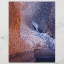 Ayers Felsen, Uluru Nationalpark, Australien-Wüste Flyerdruck
