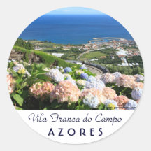 Azoren-Landschaft Sticker