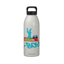 B-Jungen I <3 Wasser-Flasche Wasserflasche