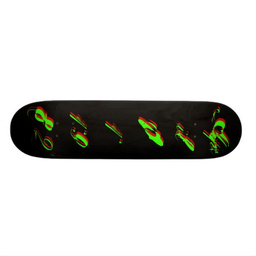 "B-Tägiges" am 1. April 1982 - Skateboard - kunden Personalisiertes Skateboard