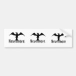 B&W Stammes- Rabe nie wieder Auto Sticker