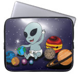Baby "A", w/Planets spielend Laptop Sleeve Schutzhüllen